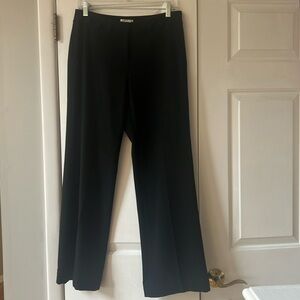 Ann Taylor LOFT black trouser pants with cuffed bottom, size 4 petite